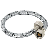 Manguera flexible, lavabo, 40c, acero